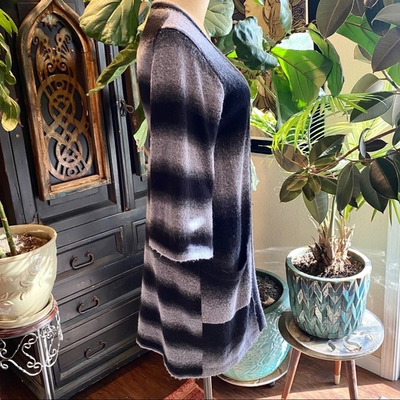 Stitchfix ombré stripe wide sleeve duster cardigan - Picture 4 of 12